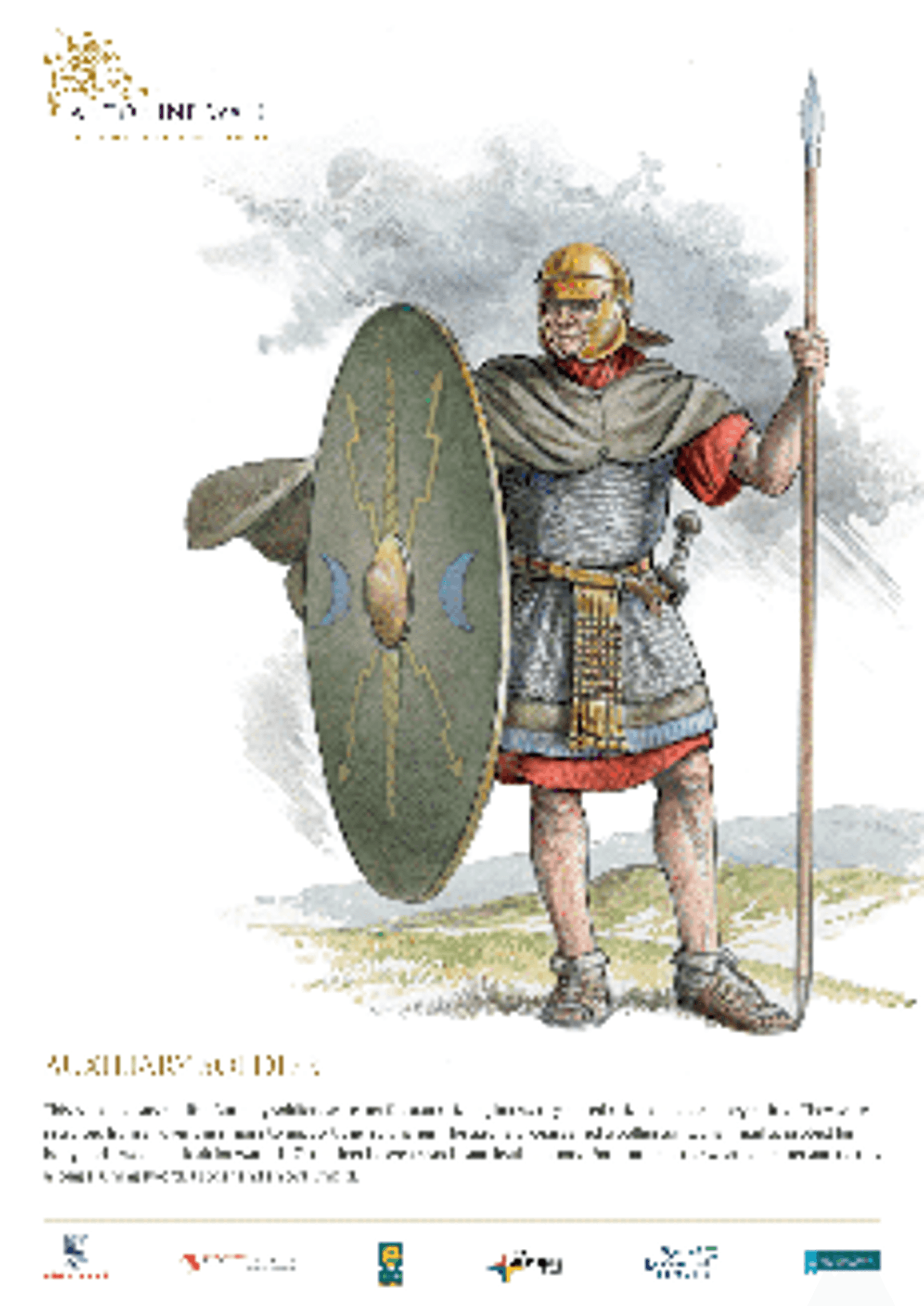 Auxiliary soldier COLOUR AW 1 Auxiliary soldier COLOUR AW 1