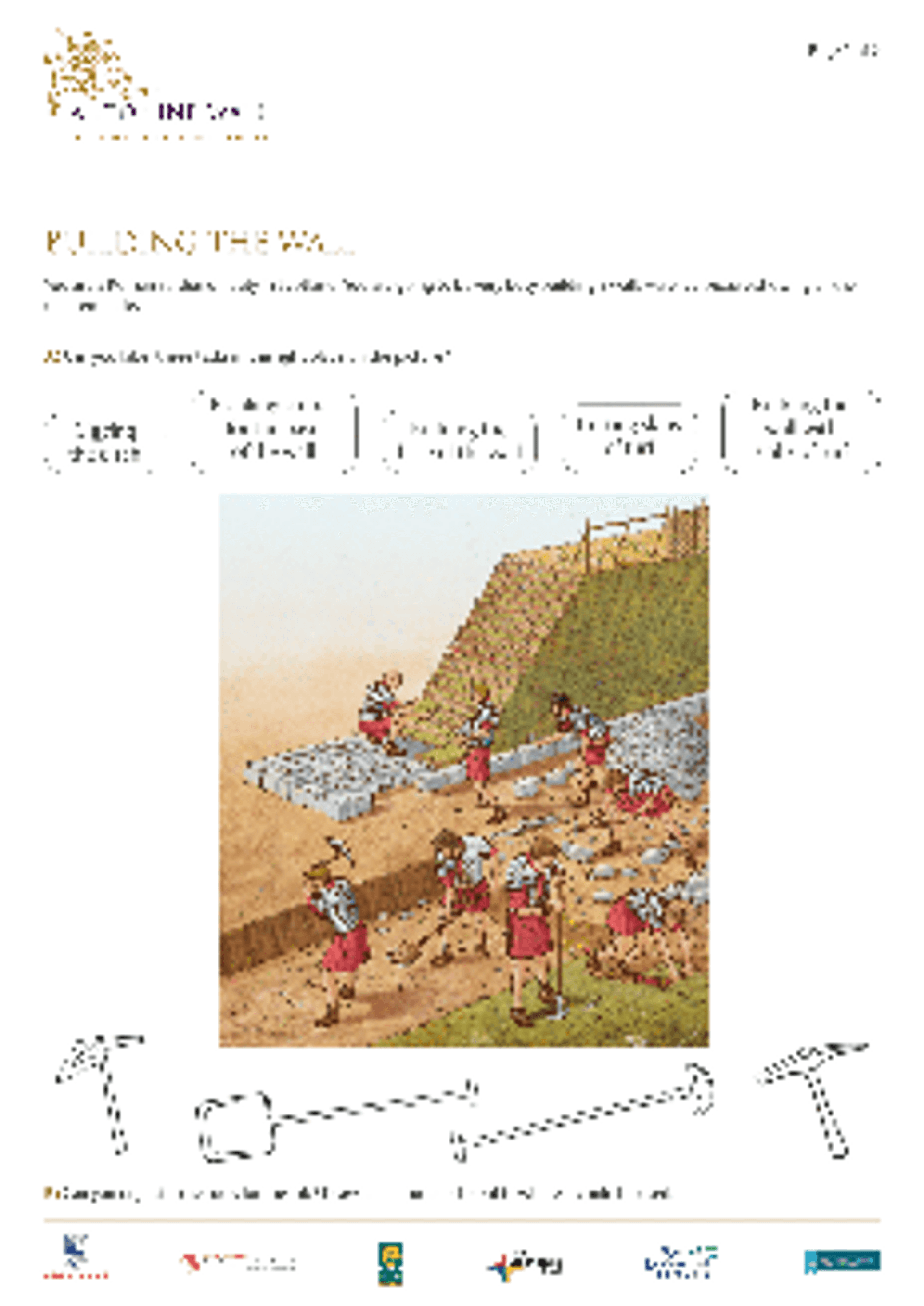 HS Building the wall worksheet AW 1 HS Building the wall worksheet AW 1