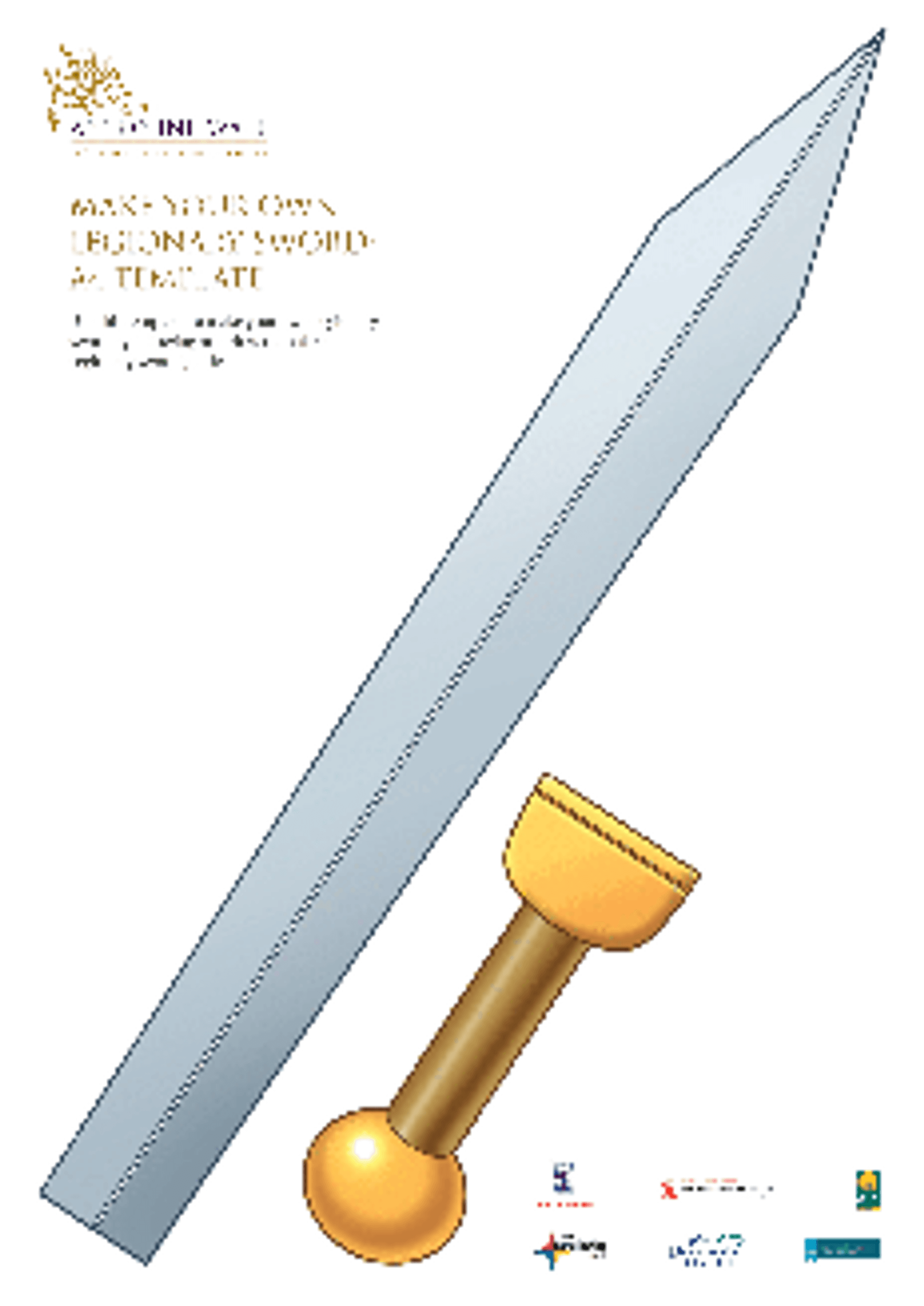 HS Make a sword A4 COLOUR template 1 HS Make a sword A4 COLOUR template 1