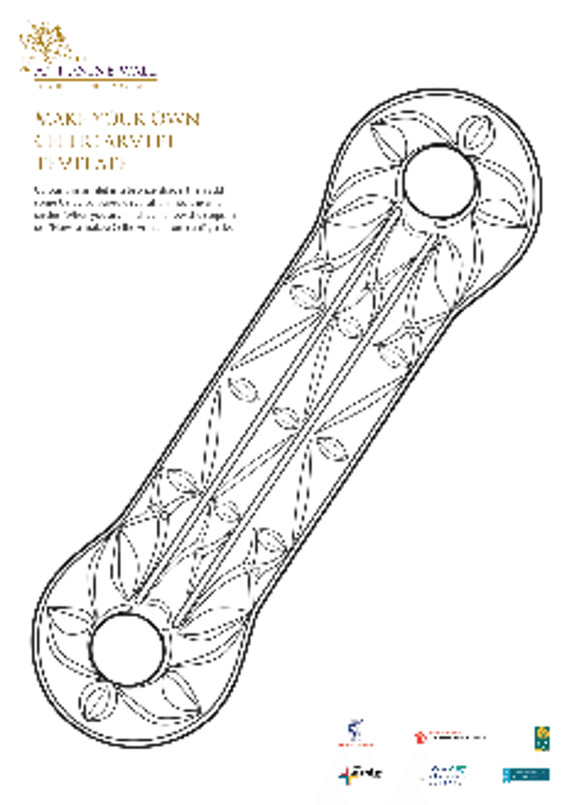 HS Make armlets BW template 1 HS Make armlets BW template 1