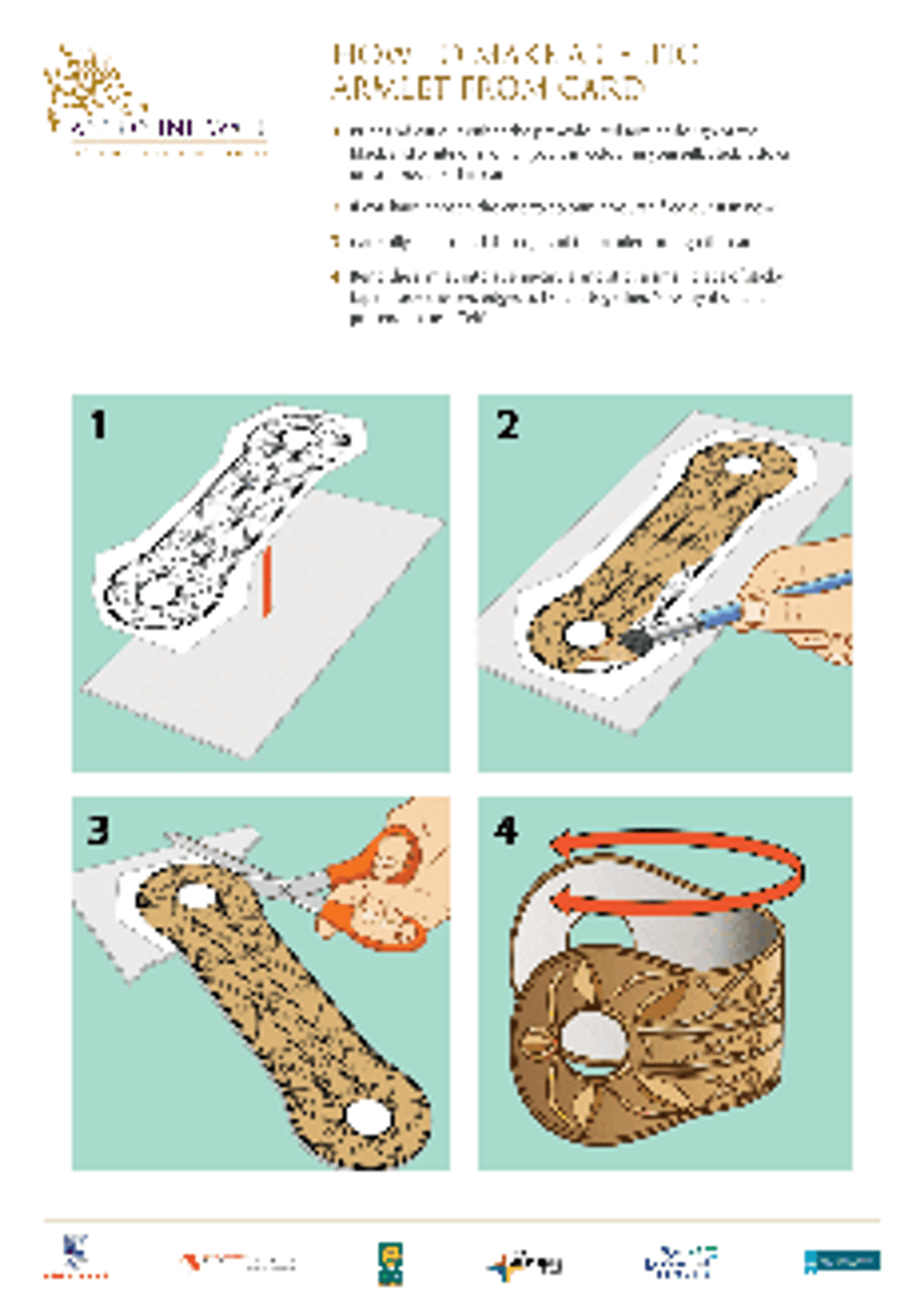HS Make armlets CARD instructions 1 HS Make armlets CARD instructions 1