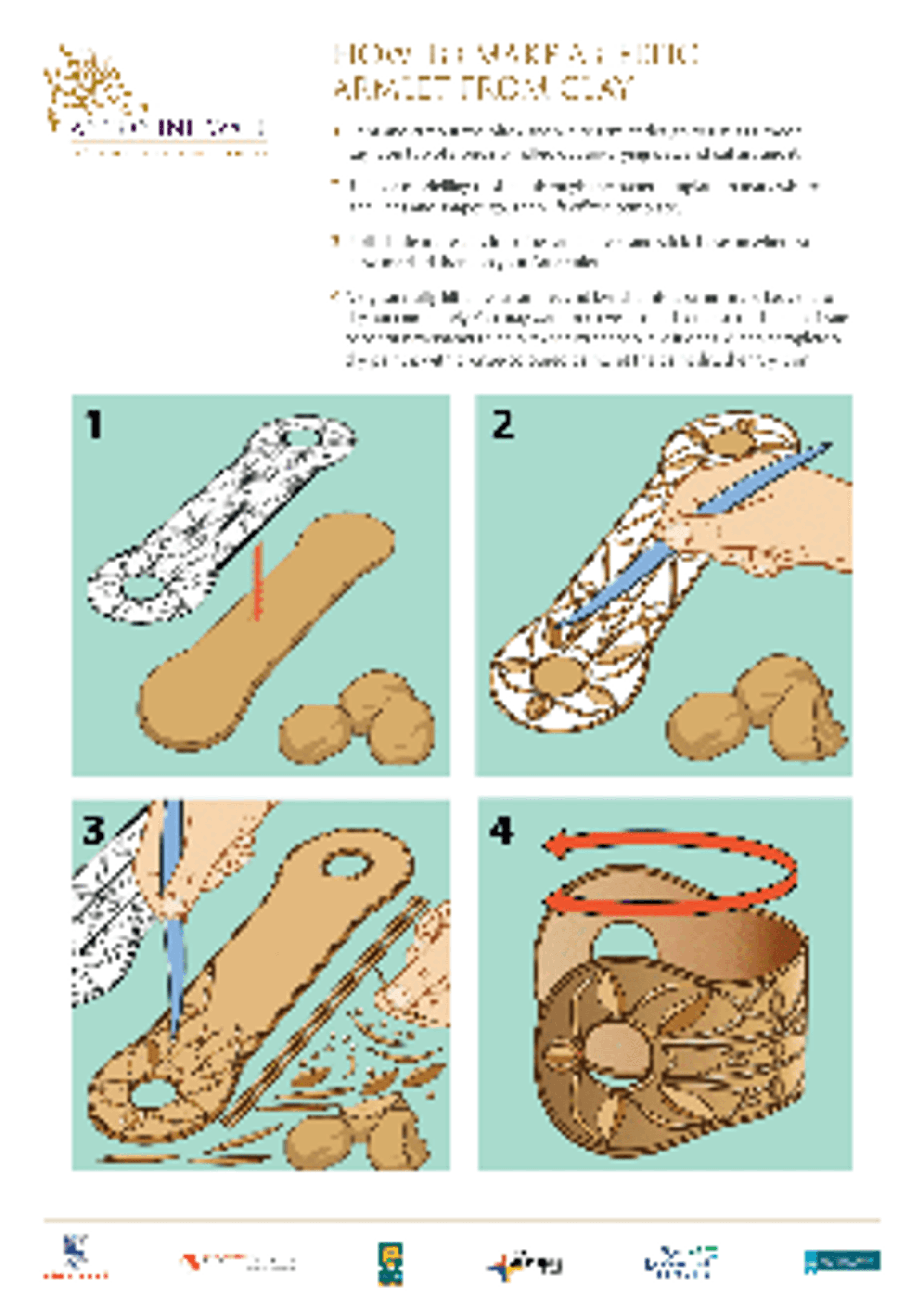 HS Make armlets CLAY instructions 1 HS Make armlets CLAY instructions 1