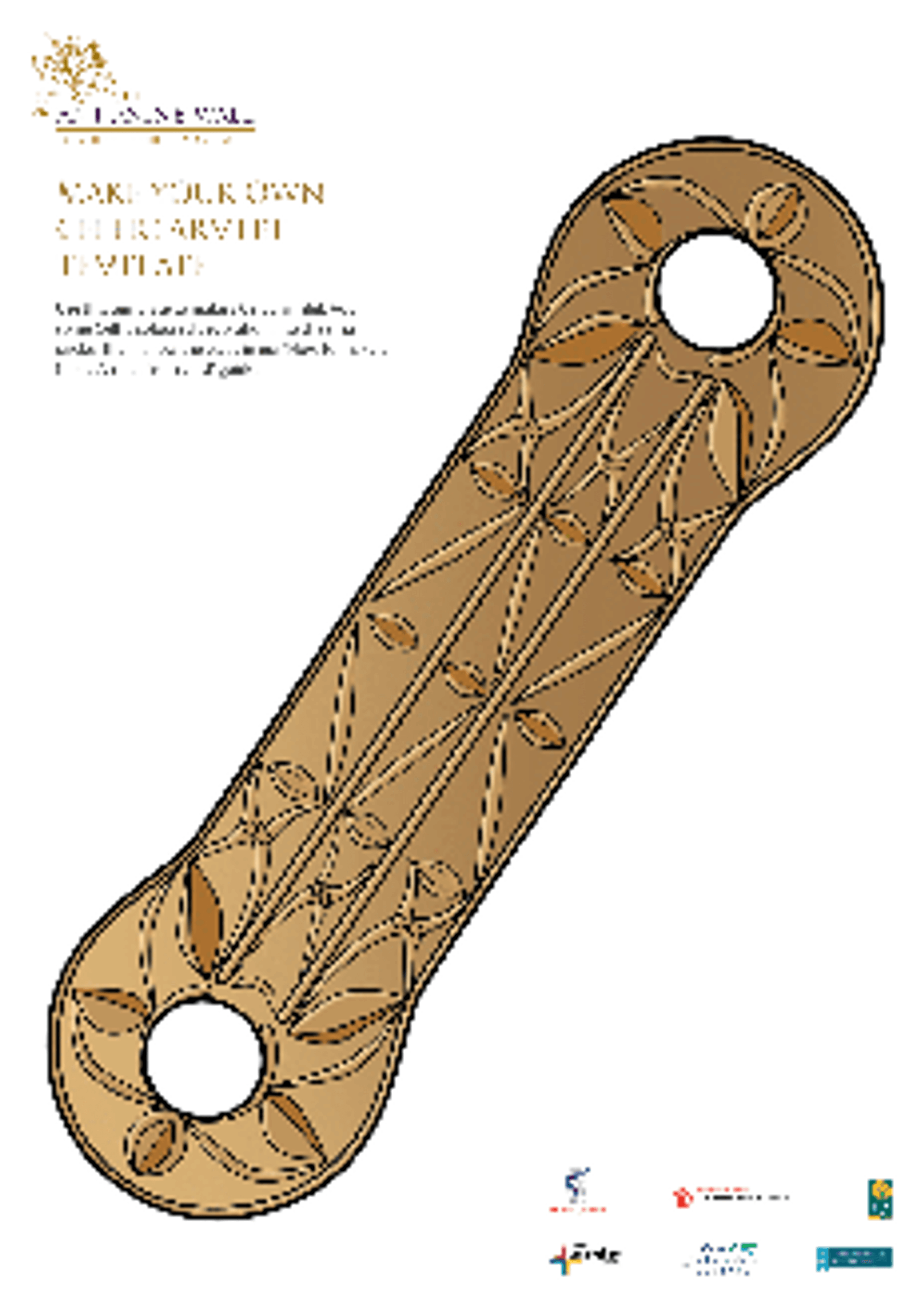 HS Make armlets COLOUR template 1 HS Make armlets COLOUR template 1