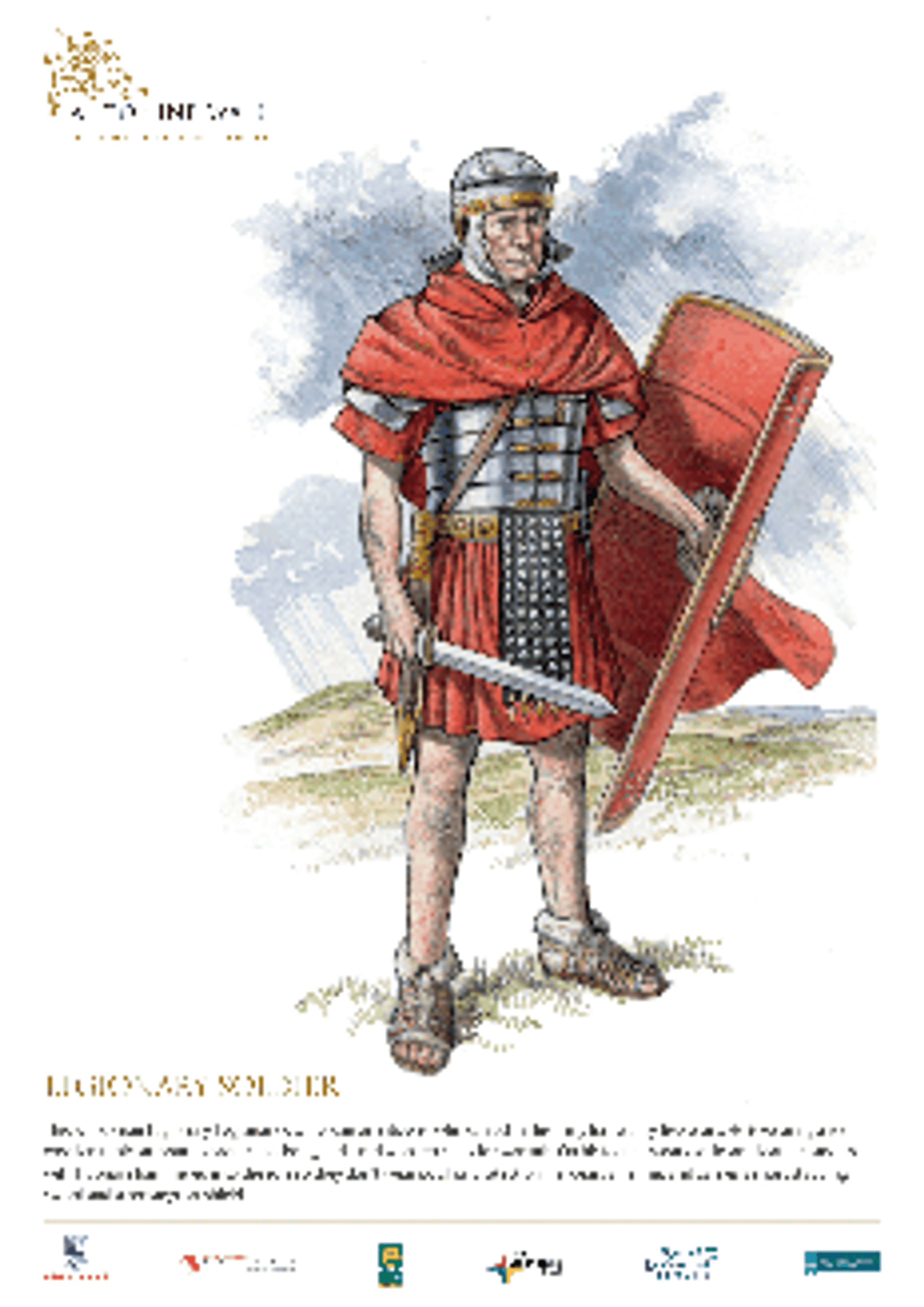 Legionary Soldier COLOUR AW 1 Legionary Soldier COLOUR AW 1