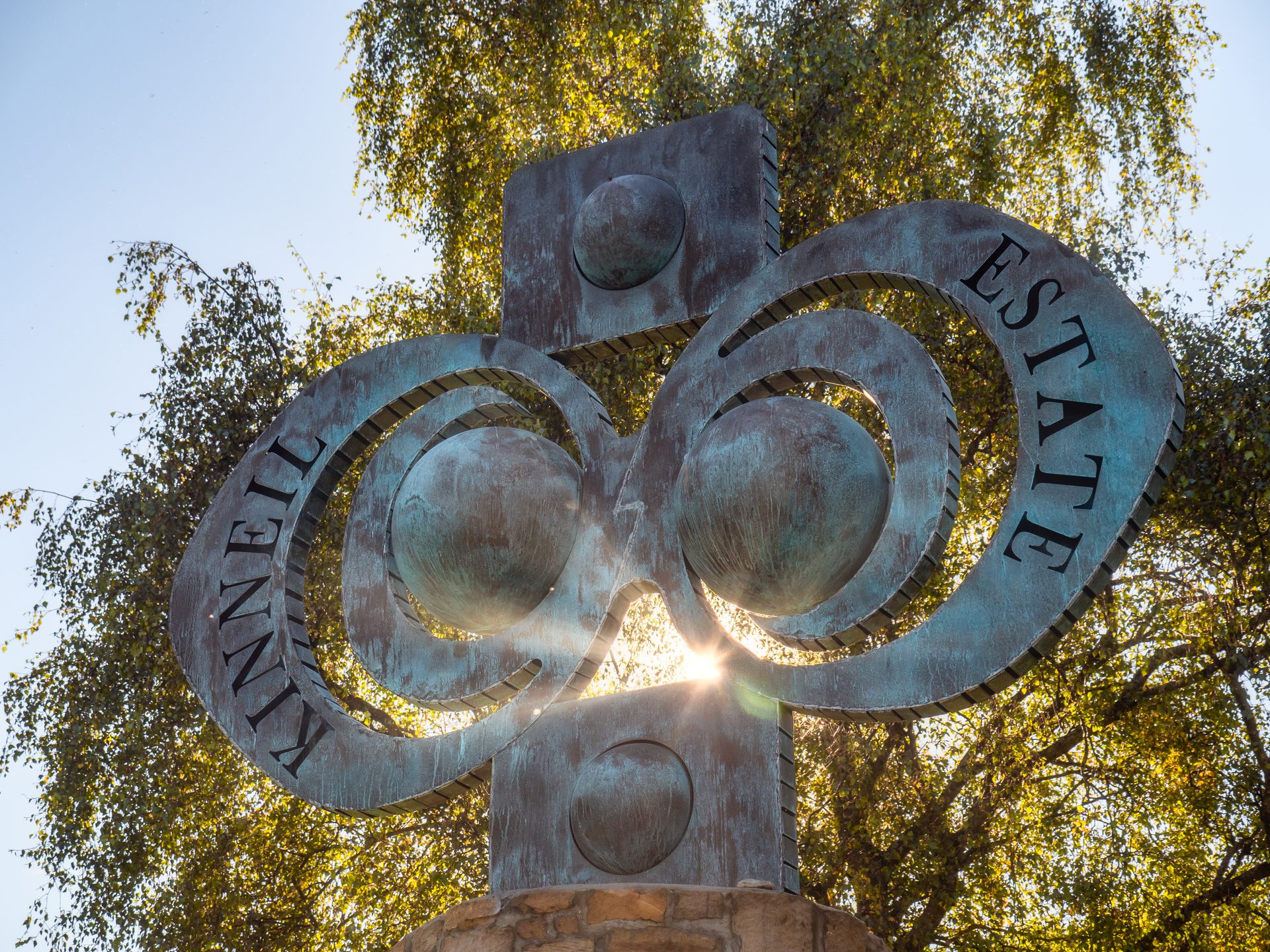 Image of a metal sculpture Image of a metal sculpture