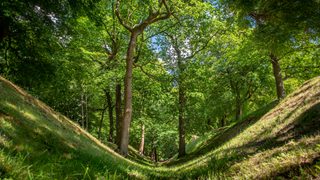 ©Rediscovering the Antonine Wall Project
Antonine Wall ditch at Watling Lodge, Falkirk ©Rediscovering the Antonine Wall Project
Antonine Wall ditch at Watling Lodge, Falkirk
